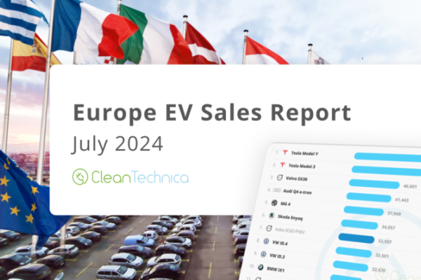 Europe EV Sales Report: A Slowdown in July After June's Sales Rush image