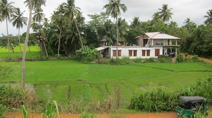 House in Sri Lanka. 