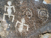 Petroglyph in South Mountain Park Arizona