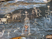 Petroglyphs in South Mountain Park