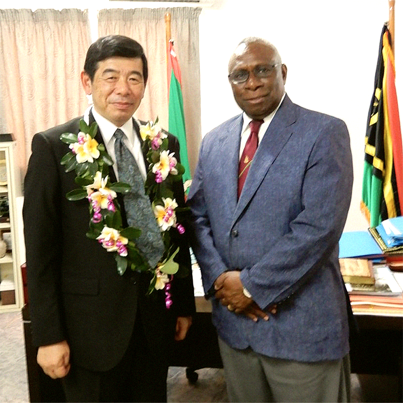 WCO SG visits Vanuatu