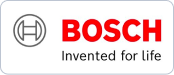 The Bosch logo with the tagline Invented for Life 