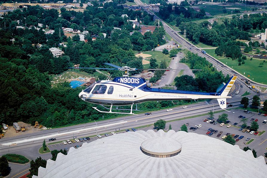 Healthnet helicopter