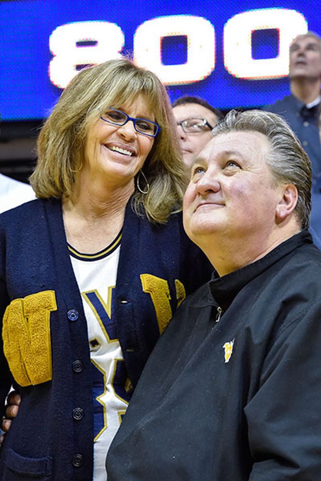 June and Bob Huggins