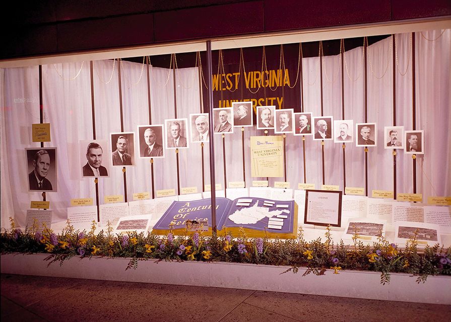 WVU presidents exhibit