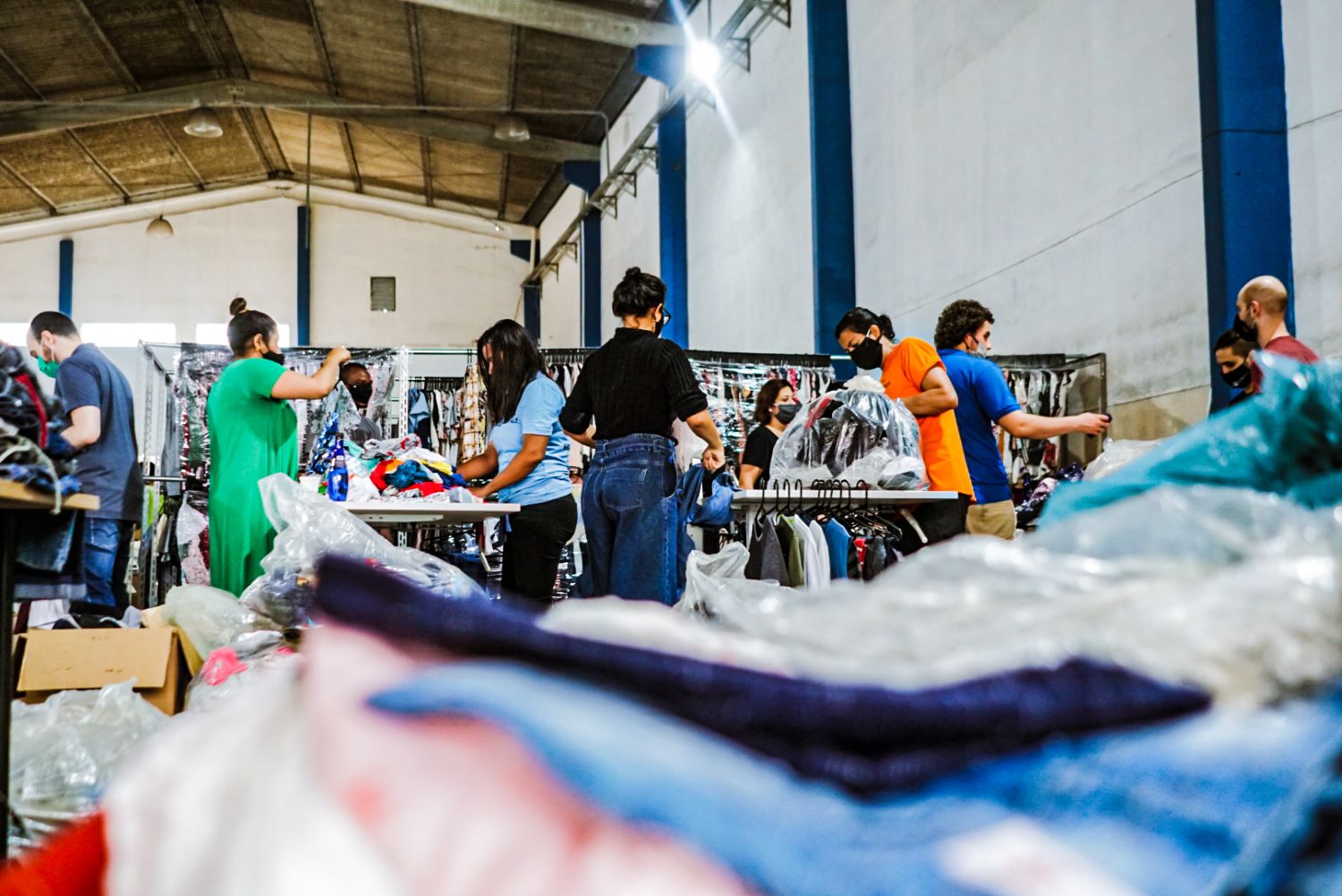 Bazar da ONG Gerando Falcões