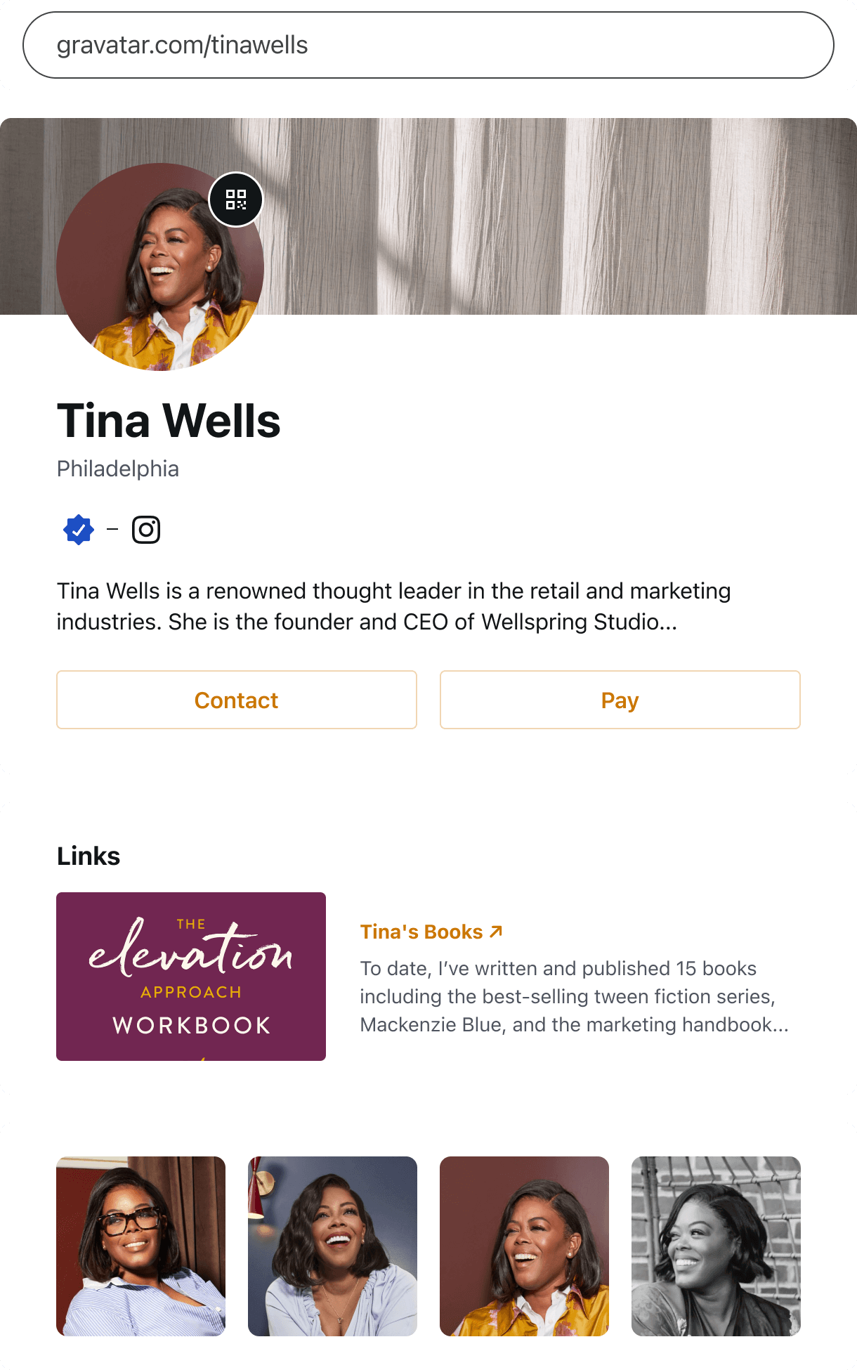 Tina Wells profile