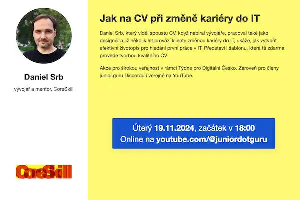 Jak na CV při změně kariéry do IT