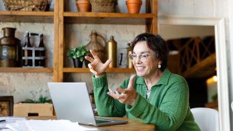 Getty Image Women Face timing