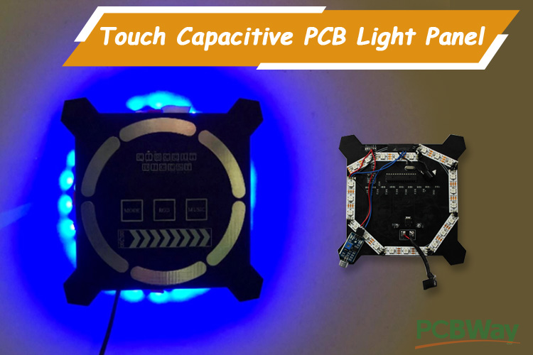 Touch Capacitive Based PCB Light Panel