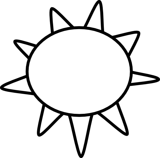 Clipart Sun Outline | Clipart Panda - Free Clipart Images