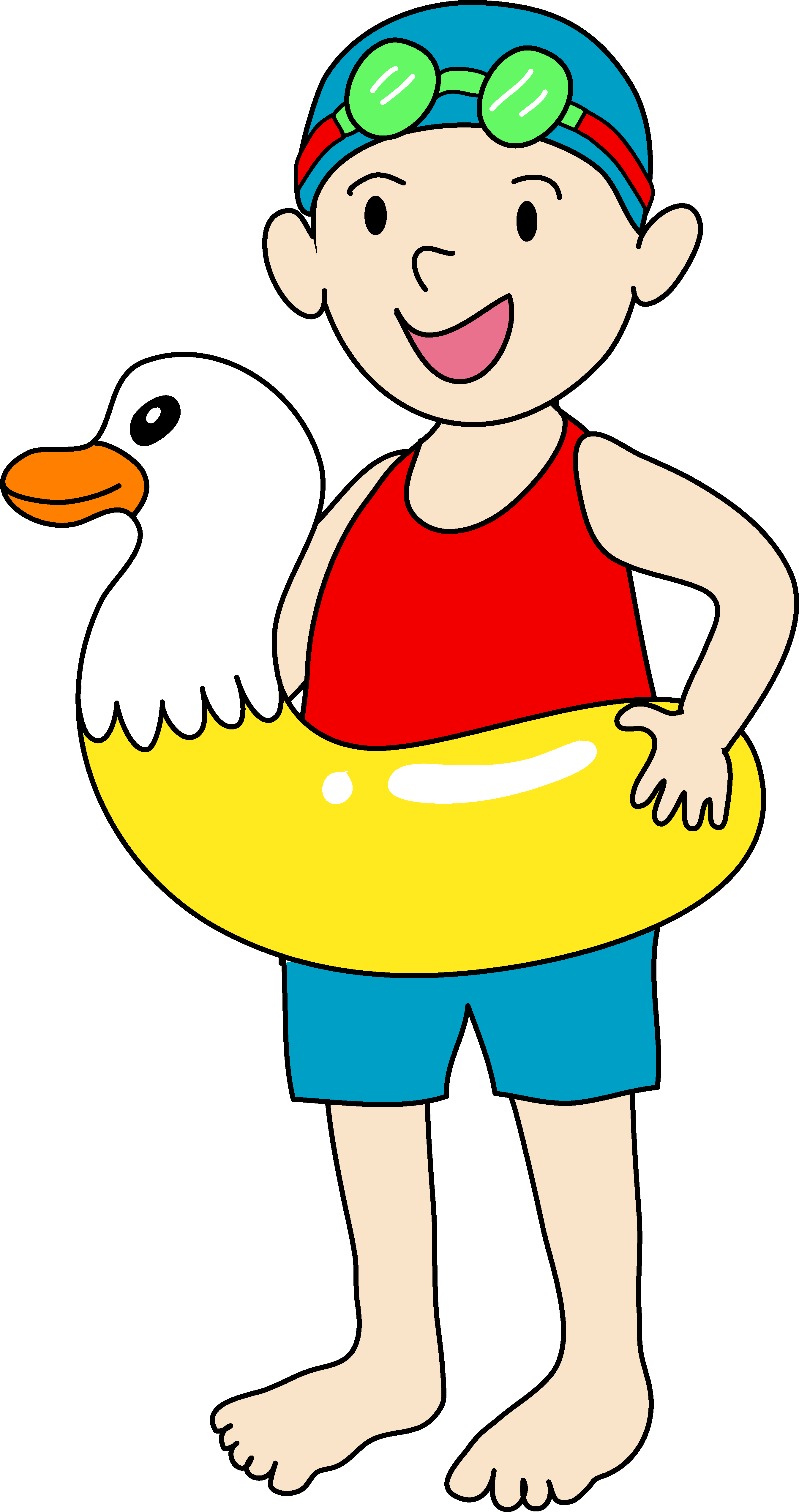 Little Girl Swimming Clipart | Clipart Panda - Free Clipart Images