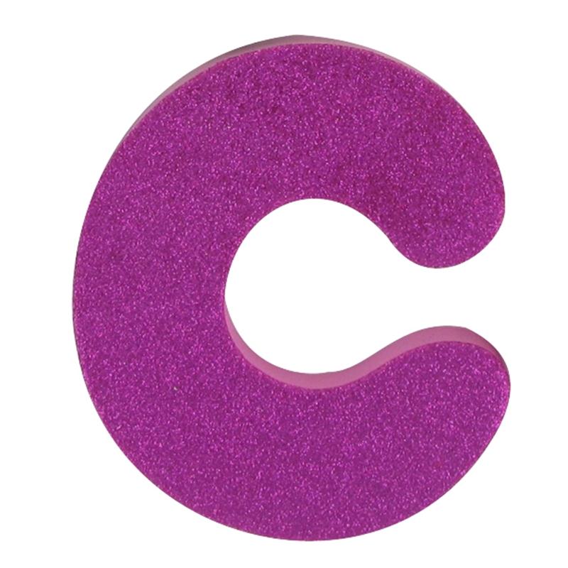 Hobbycraft Glitter Foam Letter C Pink | Hobbycraft - ClipArt Best ...