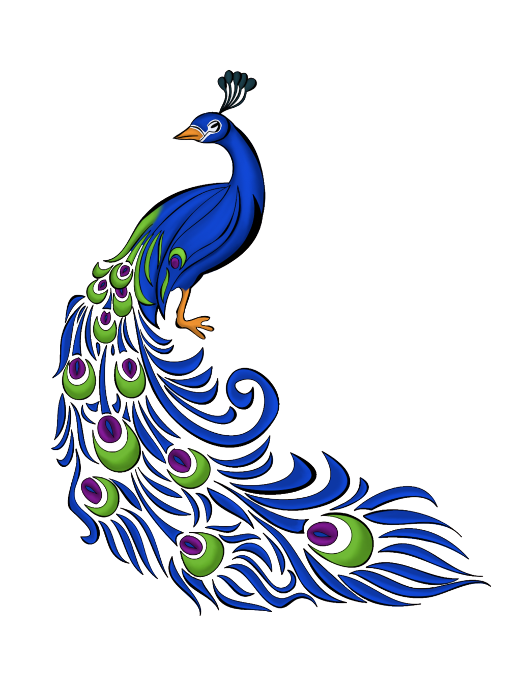 Peacock Feather | Clipart Panda - Free Clipart Images