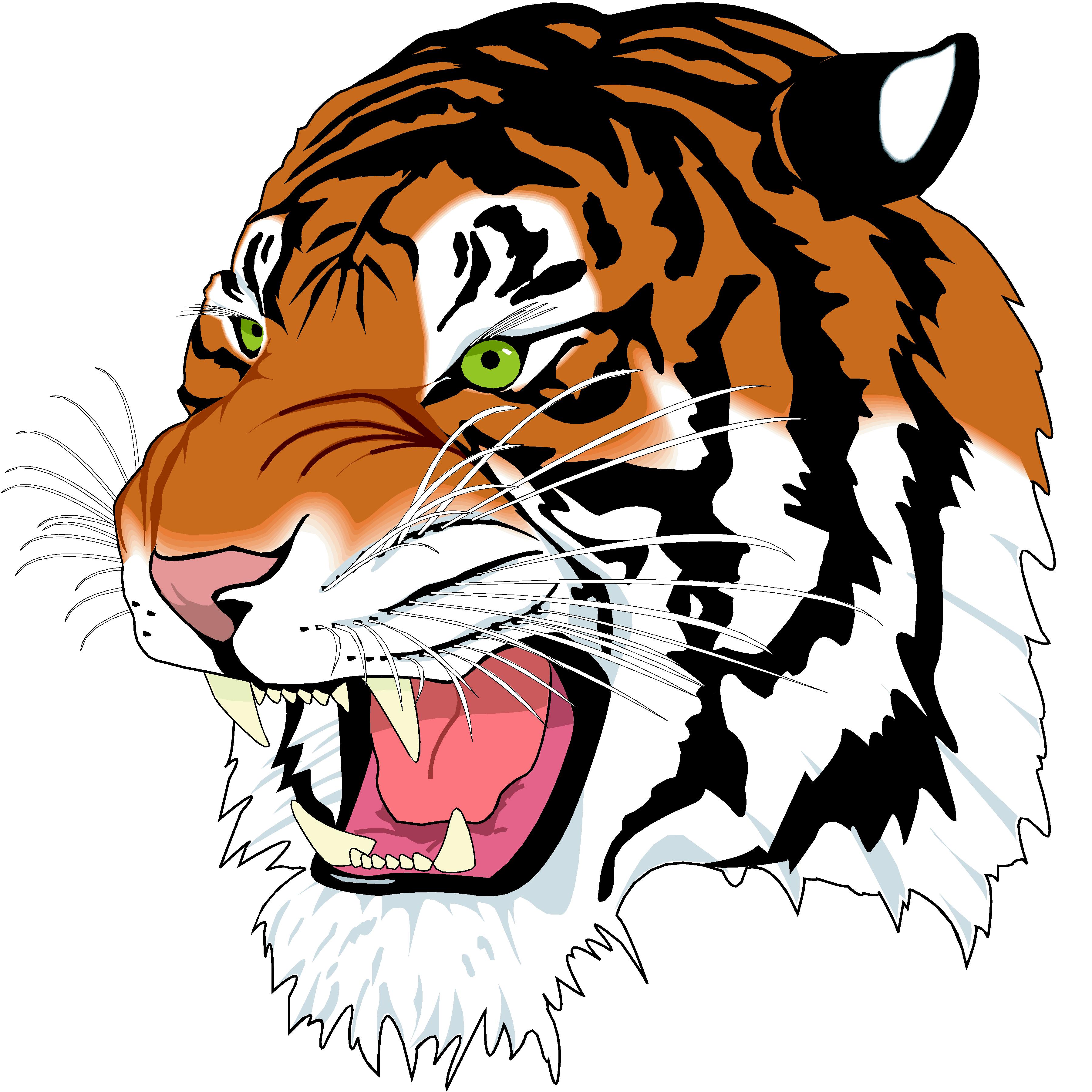 Tiger Head Clip Art | Clipart Panda - Free Clipart Images