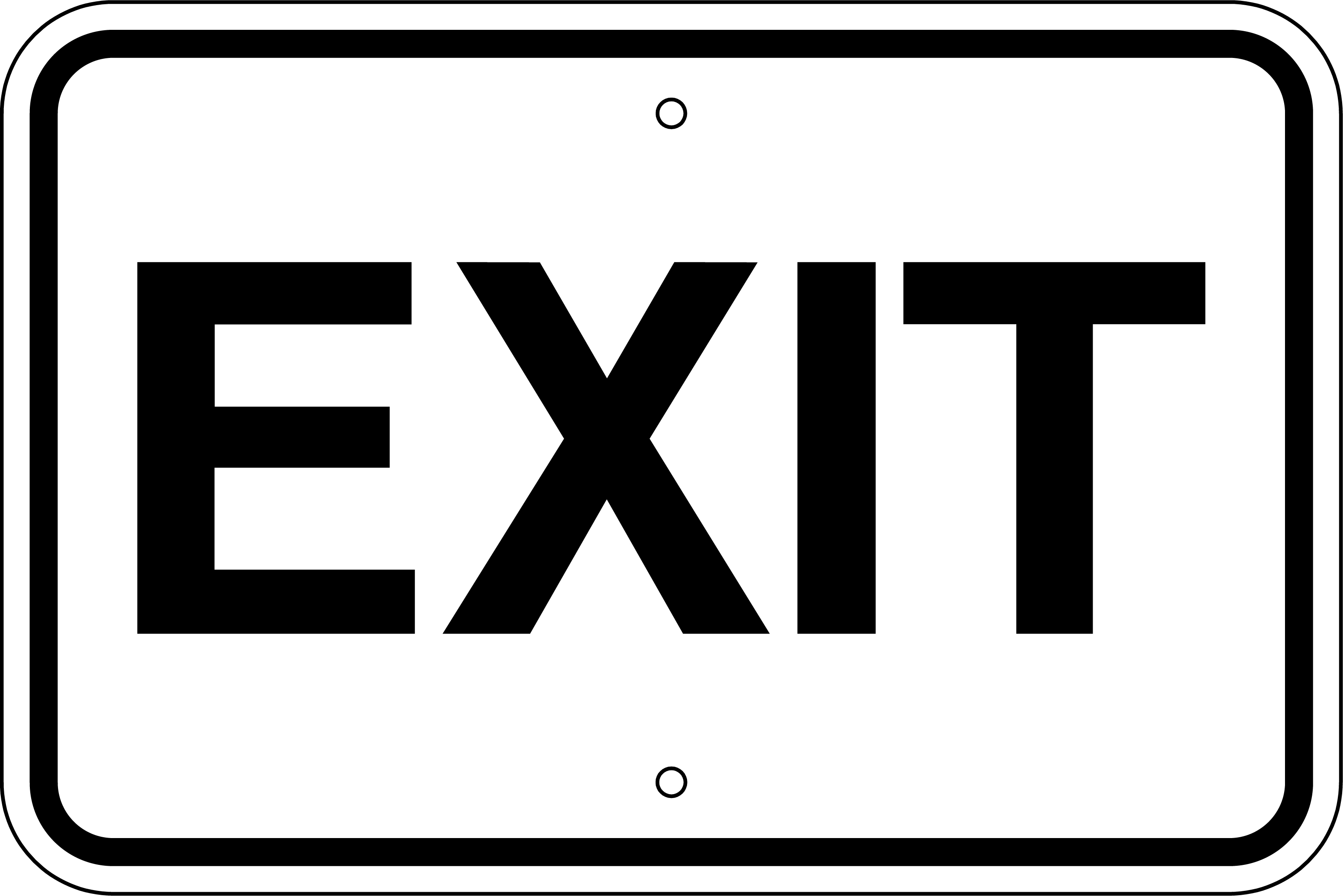 Printable Exit Sign Images & Pictures - Becuo