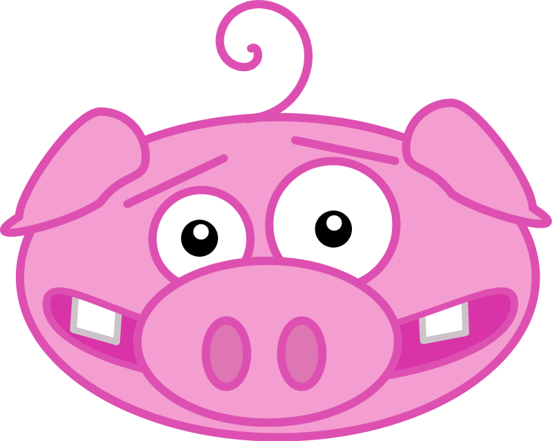 Free to Use & Public Domain Pig Clip Art