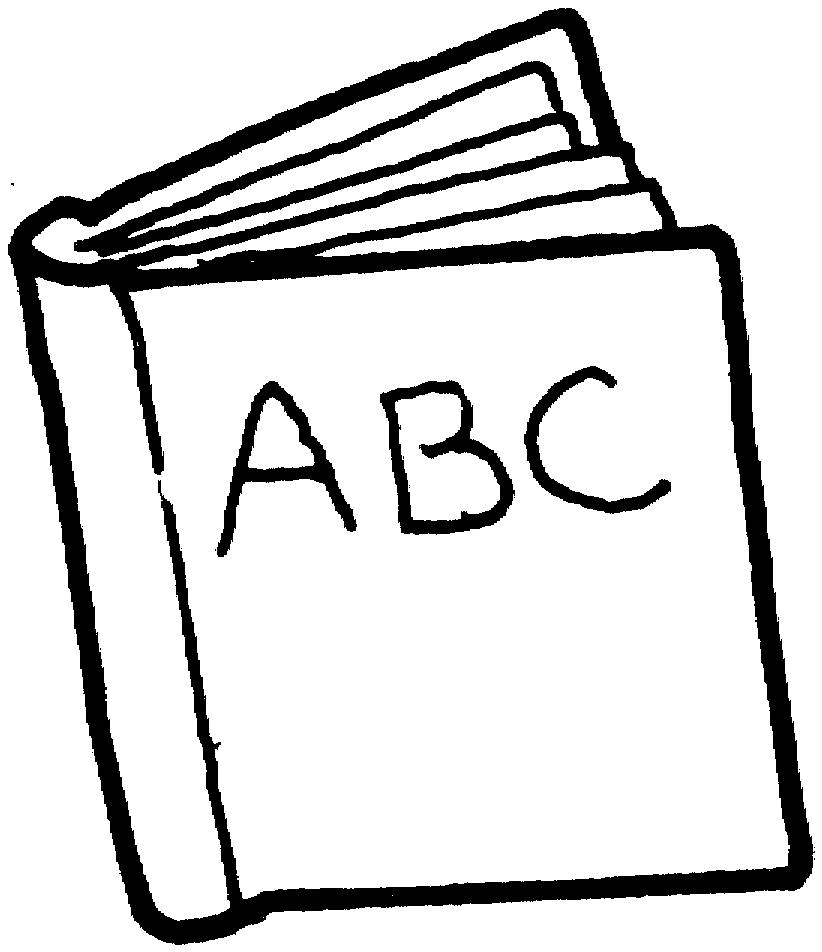 Abc Clipart Black And White