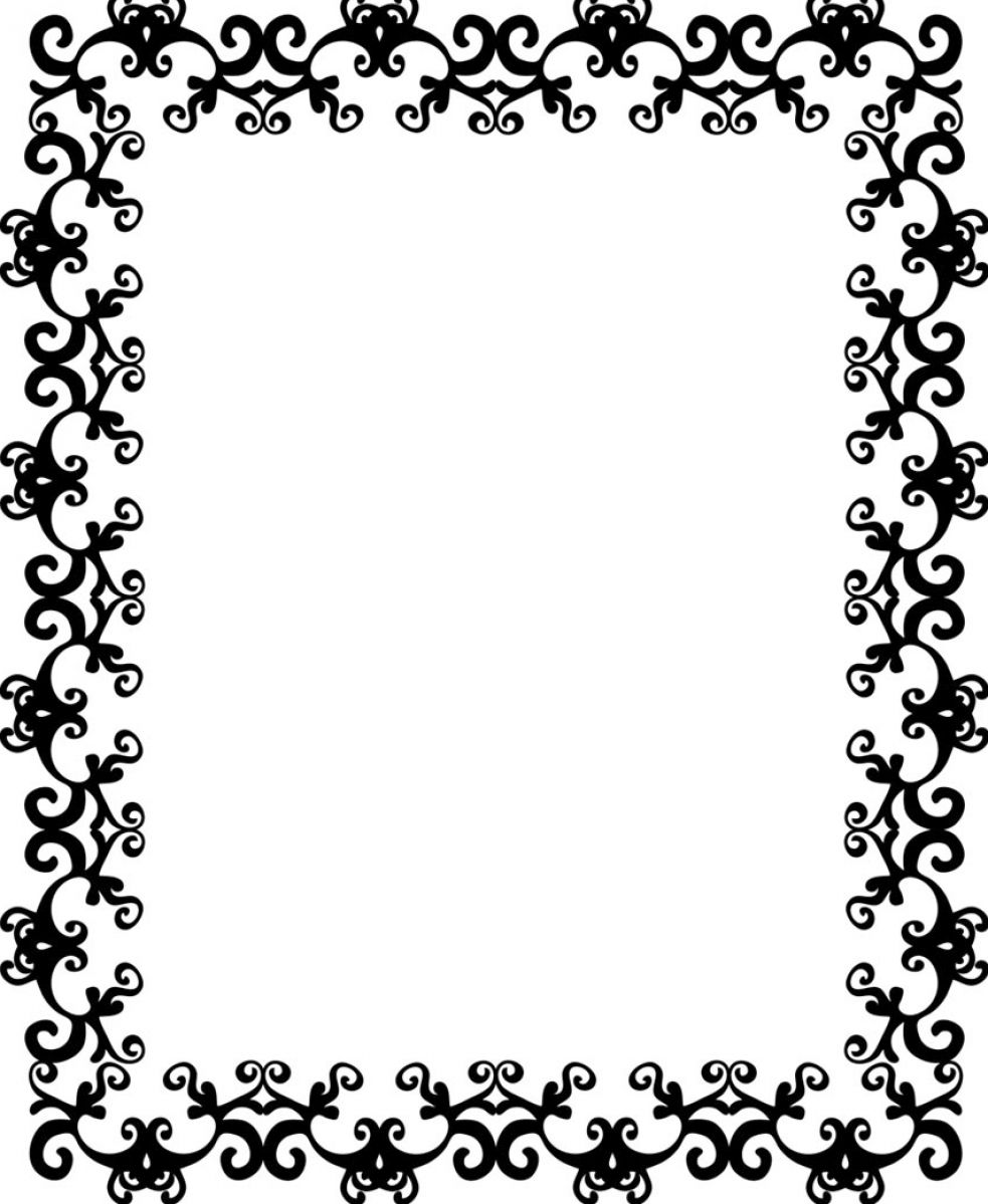 Free Black Borders - ClipArt Best