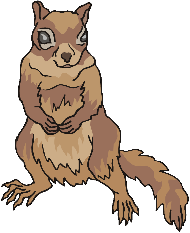 Free Squirrel Clipart