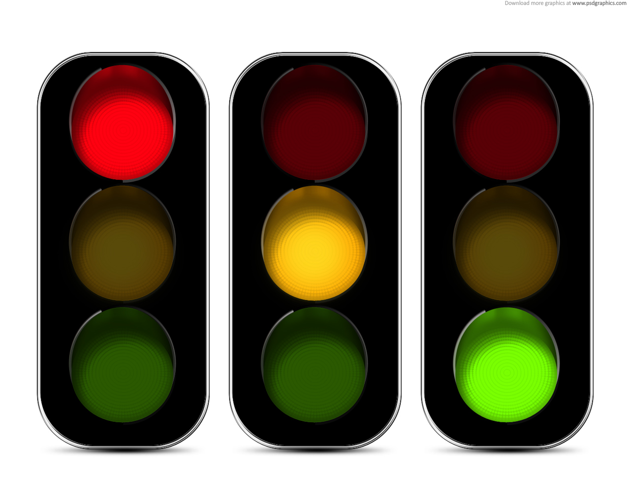 Images For > Yellow Traffic Light Clipart