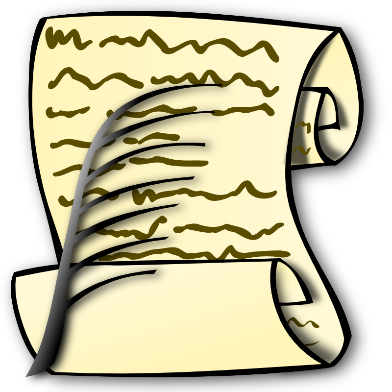 Clipart - Scroll