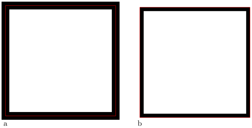 tikz pgf - How to control borders of intersected nodes (rectangles ...