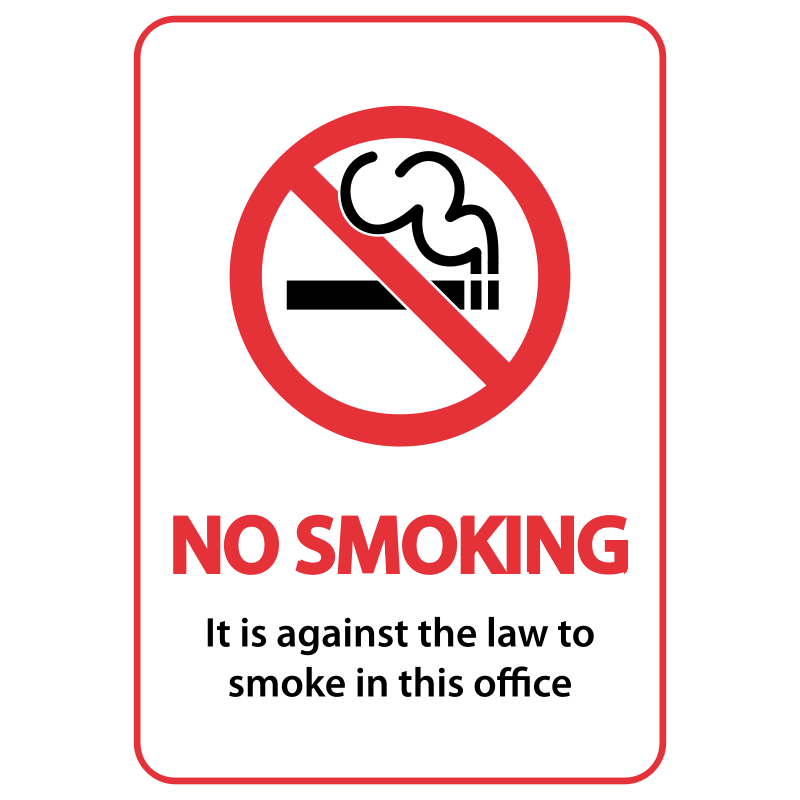 Clipart - No Smoking