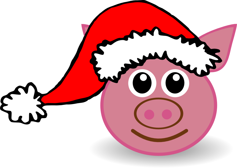 clipartist.net » Clip Art » palomaironique pig face cartoon pink ...