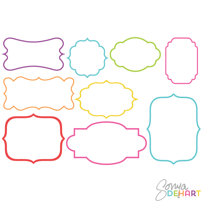 Baby Blue Border Clipart