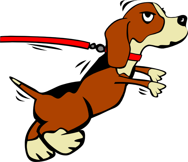 Dog Walking Clip Art - ClipArt Best