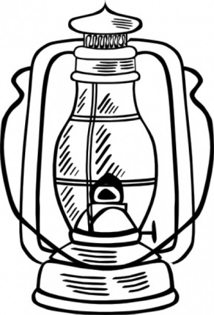 Hurricane Lamp clip art Vector | Free Download