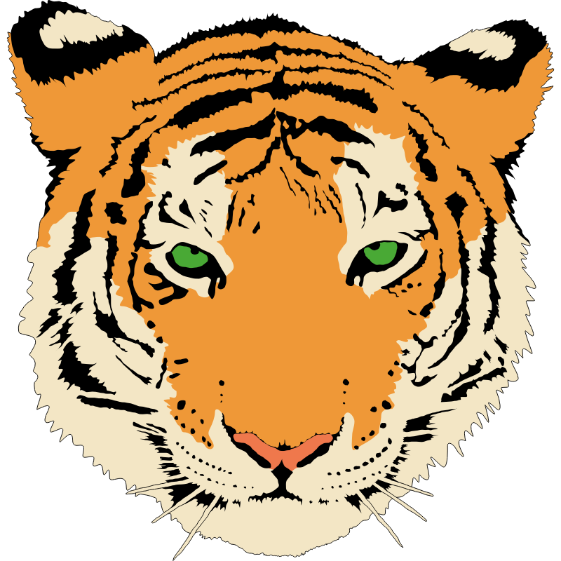 Clipart - Tiger