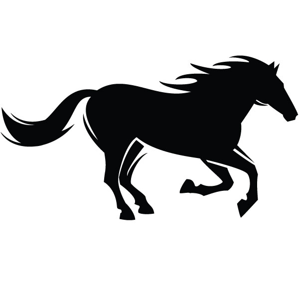 Horse Vector Silhouette by Vectorportal on deviantART