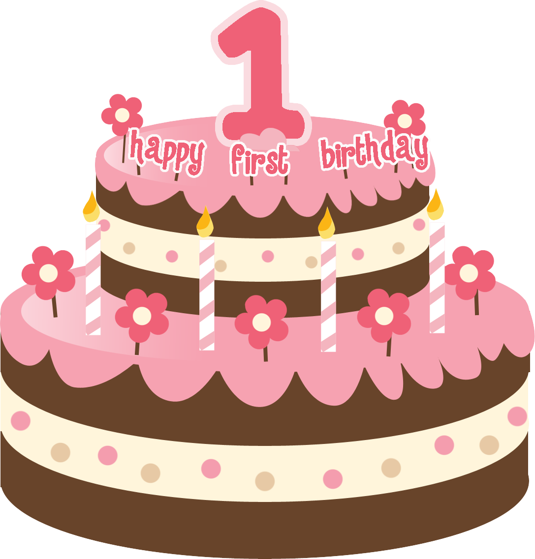 1st Birthday Cupcake Clip Art | Clipart Panda - Free Clipart Images