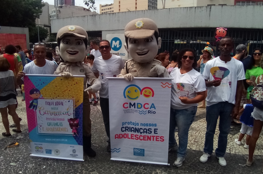  Iniciativa do CMDCA-Rio e da Guarda Municipal distribui mais de seis mil pulseiras de identificação