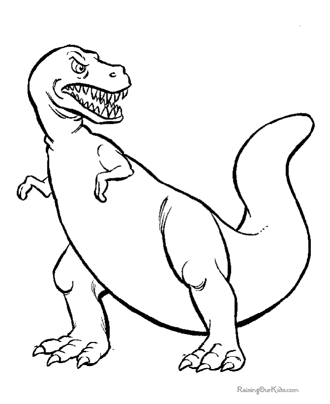 Dinosaur Coloring Pages