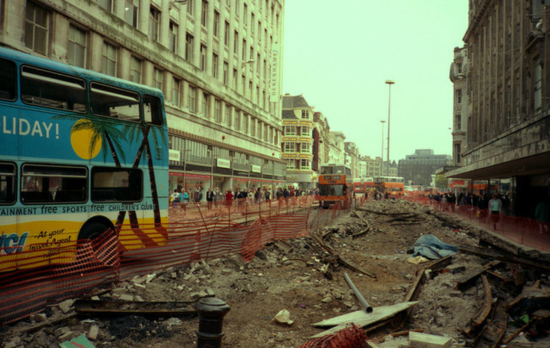 180404 90S Nineties Market Street Manchester By Dr Neil Clifton For Sj8498 Taken 1991 04 12