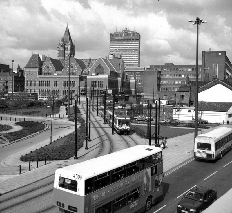 180404 90S Nineties View From Piccadilly Station  Manchester Dr Neil Clifton