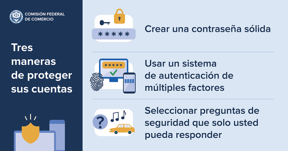 3 maneras de proteger sus cuentas