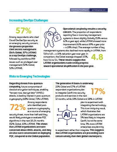 2024 Data Threat Report - Latin America Page 3