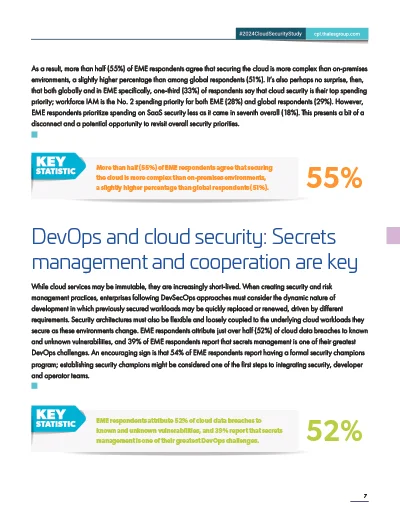 2024 Cloud Security Study - Europe and Middle East Page 5