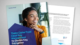 Thales CipherTrust Cloud Key Management for Microsoft Purview Double Key Encryption - Solution Brief