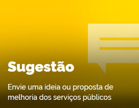 Sugestão - Envie uma ideia ou proposta de melhoria dos serviços públicos