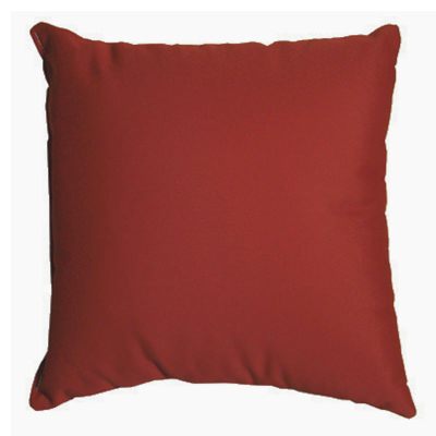 Burgundy Sunbrella Outdoor Throw Pillow