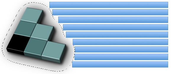 A float shape around an image using its alpha-channel