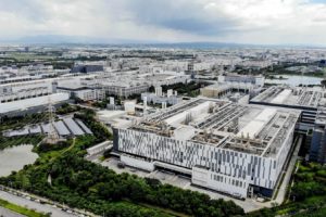 A Taiwan Semiconductor Manufacturing Company factory in Taipei.