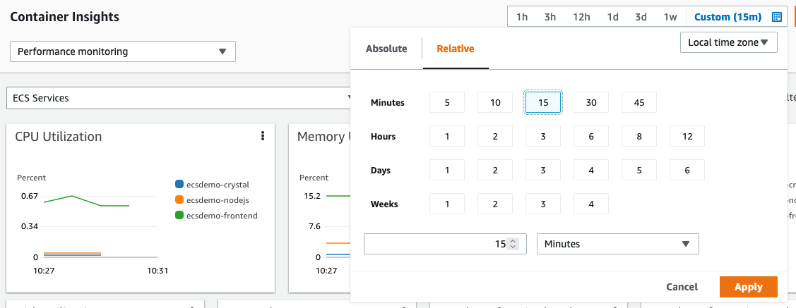 Cluster Dashboard