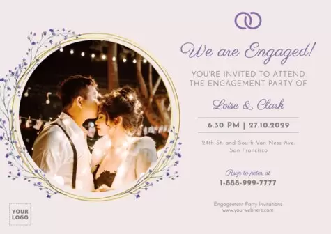 Edit an engagement invite template