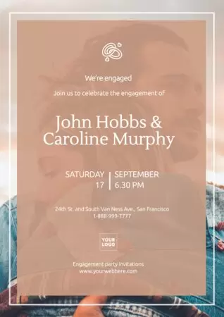 Edit an engagement invite template